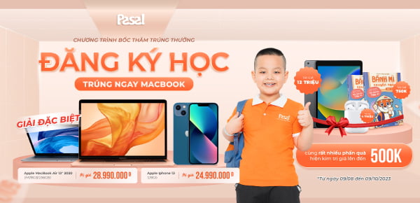 ĐĂNG KÝ LIỀN TAY – TRÚNG NGAY MACBOOK TRỊ GIÁ 28.990.000đ