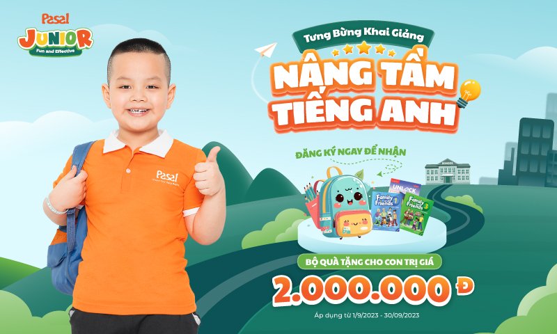 TƯNG BỪNG KHAI GIẢNG – NÂNG TẦM TIẾNG ANH 