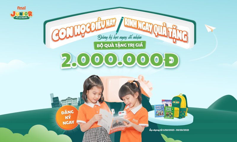 CON HỌC ĐIỀU HAY – RINH NGAY QUÀ TẶNG