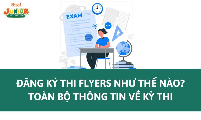 Đăng ký thi Flyers như thế nào? Toàn bộ thông tin về kỳ thi